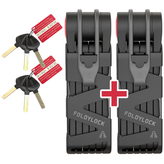 Foldylock 95cm 2 units key alike
