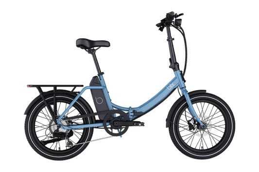 BLIX Vika X Electric Folding eBike - Folding Step Thru 500 w Compact eBike - Folding Ebike - BLIX|BLUE|2872 eBike Super Shop