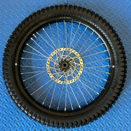 Eride eMoto Wheel Set 21x1.6 Front Wheel & Tire Set for E - Moto Dirt Bike Use *Does not include rotor or sprocket* - Eride Wheel & Tire Set - Eride | eMoto Wheel Set | 21x1.6 | Front Wheel & Tire Set eBike Super Shop