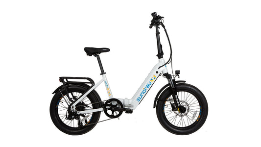 EUNORAU Meta Foldable - Electric Mountain eBike - EUNOR|META|WHITE eBike Super Shop