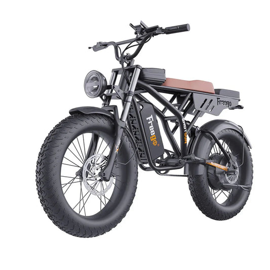 FREEGO Electric e - Moto Style eBike Shotgun Prime F2 Plus - Moto 1000 w Electric Cargo eBike - Moto Style Bike - FREEG|1822 eBike Super Shop