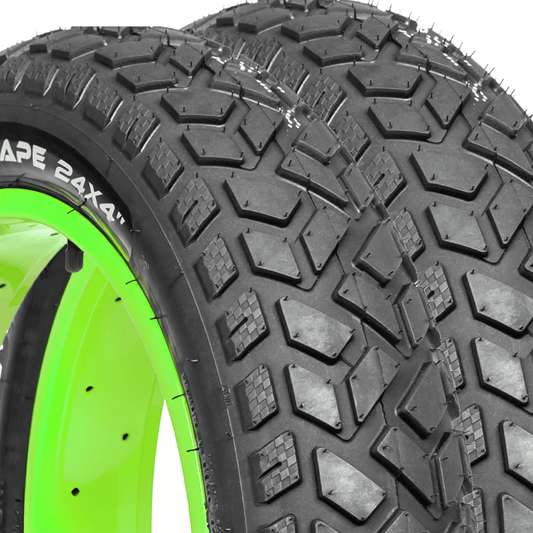 HEB ALLSCAPE® Fat Tires - 24" x 4" SET of 2 Fat Tires - Parts - 24x4 eBike Super Shop
