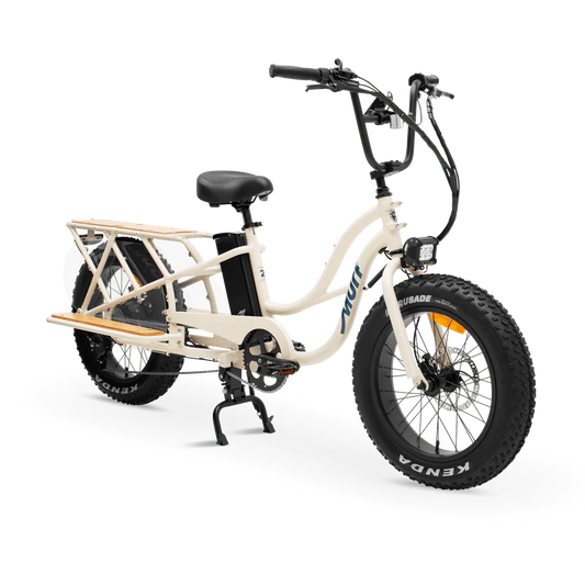 MURF Higgs Cargo Fat Tire Electric Cargo Beach Cruiser eBike - 52v 750 w Electric Cargo eBike - Cargo eBike - MURF|BONE|2304 eBike Super Shop