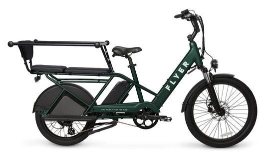 RADIO FLYER Via Pro 750w Step Thru eBike 24x2.4 Street Electric Cargo eBike - Cargo eBike - FLYER|CARGO|FORES|0318 eBike Super Shop