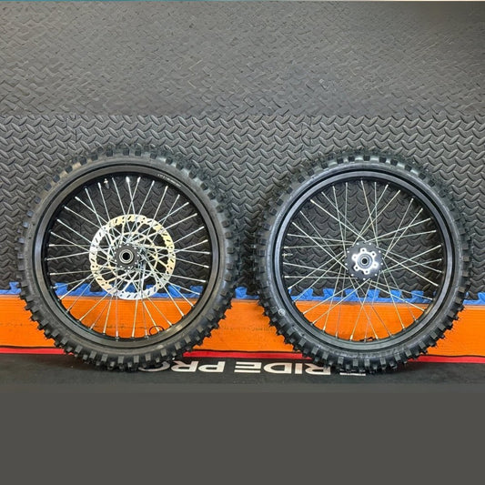 Talaria eMoto Wheel Set CST Knobby 17"/17" Front & Rear Wheel & Tire Set for Electric Dirt Bikes *Does not include rotor or sprocket* - Talaria Wheel & Tire Set - EBIKE|2807 eBike Super Shop
