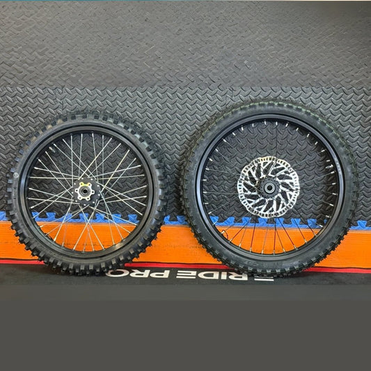 Talaria eMoto Wheel Set CST Knobby 17"/19" Front & Rear Wheel & Tire Set for Electric Dirt Bikes *Does not include rotor or sprocket* - Talaria Wheel & Tire Set - EBIKE|2808 eBike Super Shop