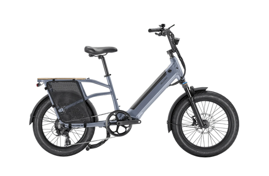 VELOTRIC Go 1 500w Step Thru eBike 20x3 Urban Electric Cargo eBike - Cargo eBike - eBike Super Shop