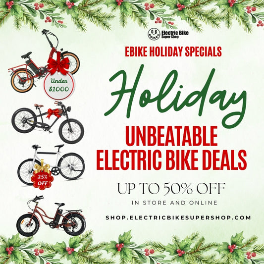 Unbeatable Electric Bike Deals for the 2024 Holiday Season: Your Ultimate Guide