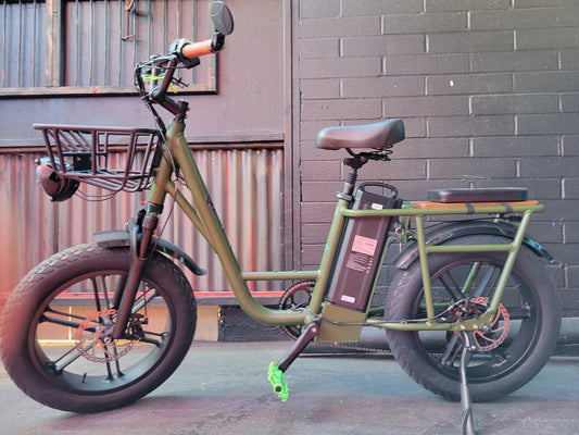 Fat-Tire Cargo Warrior eBike - Electric Bike Super Shop