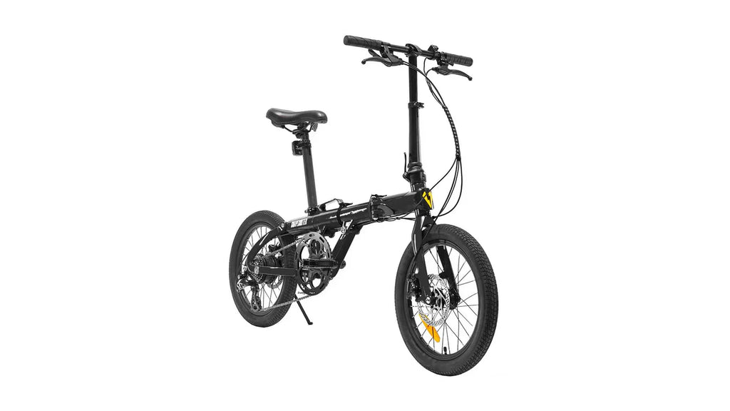 Black SUPERHUMAN Shapeshifter PRO 500 w Folding Ebike 18x2.5 Urban Electric Folding eBike