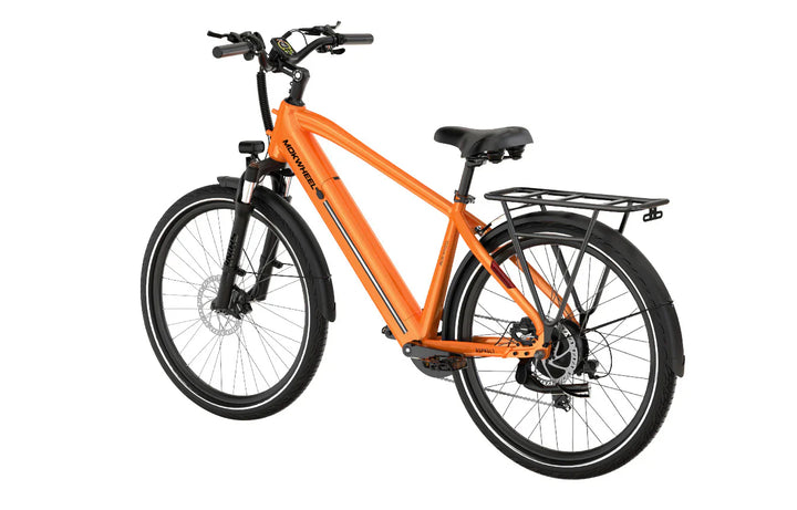  MOKWHEEL Asphalt  500 w Step Over Ebike 27.5x2.4 Urban Electric Beach Cruiser eBike