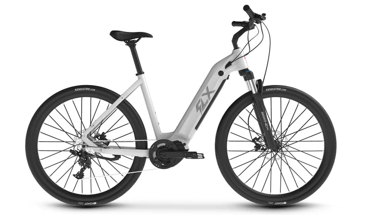 Black OB eBikes SUPERHUMAN 2 500 w Ready to Ride Step Thru Ebike 27.5 Electric Urban eBike