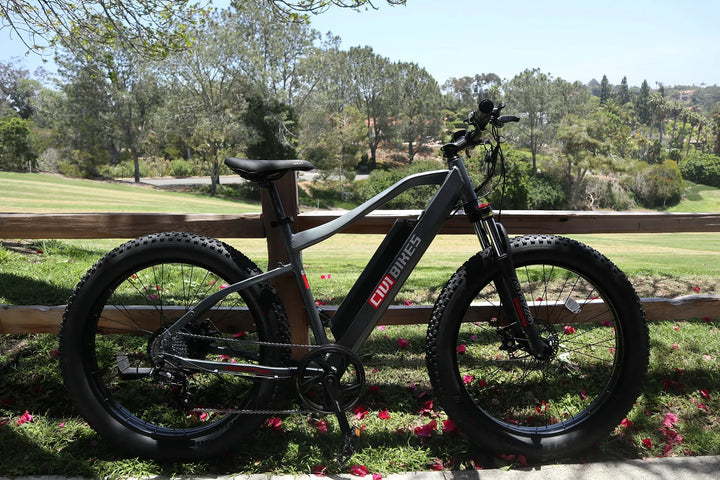  OB eBikes REVI Predator 750 w Ready to Ride Step Over Ebike 26x4 Electric Fat Tire Mountain eBike