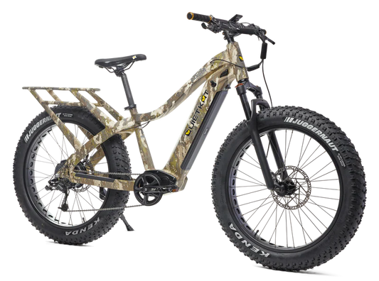 Camo QuietKat Ranger 1000 w Step Over eBike 26x4.5 Fat Electric Fat Tire Mountain eBike