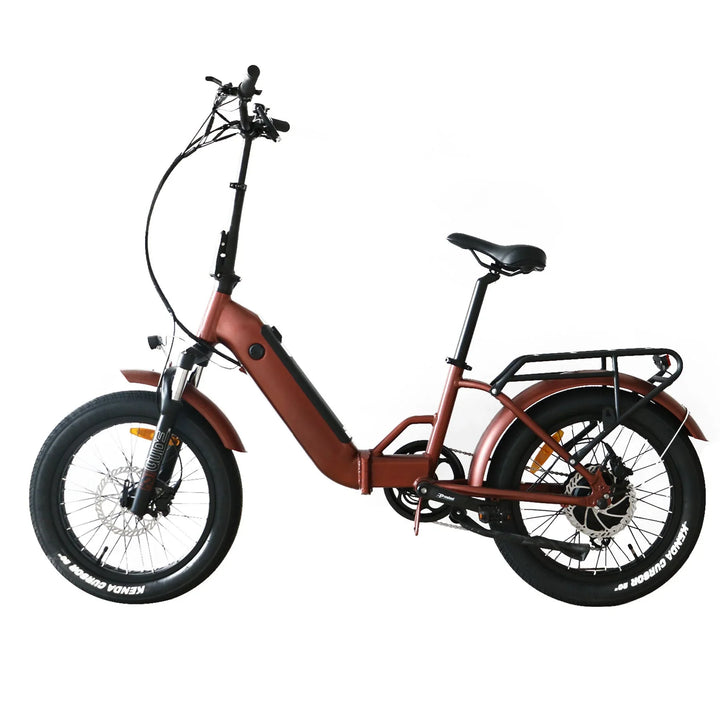  OB eBikes COASTAL CRUISER CC Folding 750 w Ready to Ride Step Thru Ebike 20x3 Electric Folding eBike