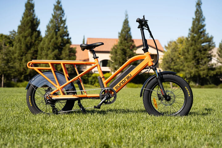  EUNORAU G30 Cargo 500w Step Thru eBike 20x3 Fat Electric Cargo eBike