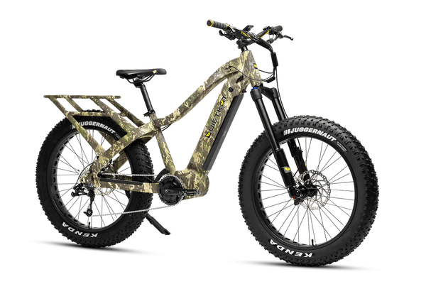 Camo QuietKat Apex Pro 1000 w Step Over eBike 26x4.5 Fat Electric Fat Tire Mountain eBike