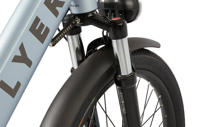  FLYER Via Pro 750w Step Thru eBike 24x2.4 Street Electric Cargo eBike