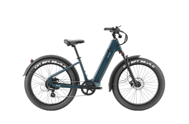 Mango VELOTRIC Nomad 1 750w Step Thru eBike 26x4 Fat Fat Tire Electric Beach Cruiser eBike