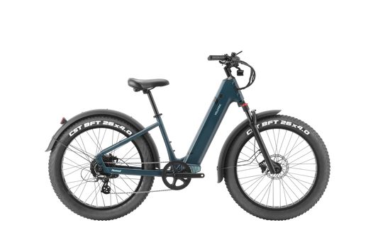 Mango VELOTRIC Nomad 1 750w Step Thru eBike 26x4 Fat Fat Tire Electric Beach Cruiser eBike