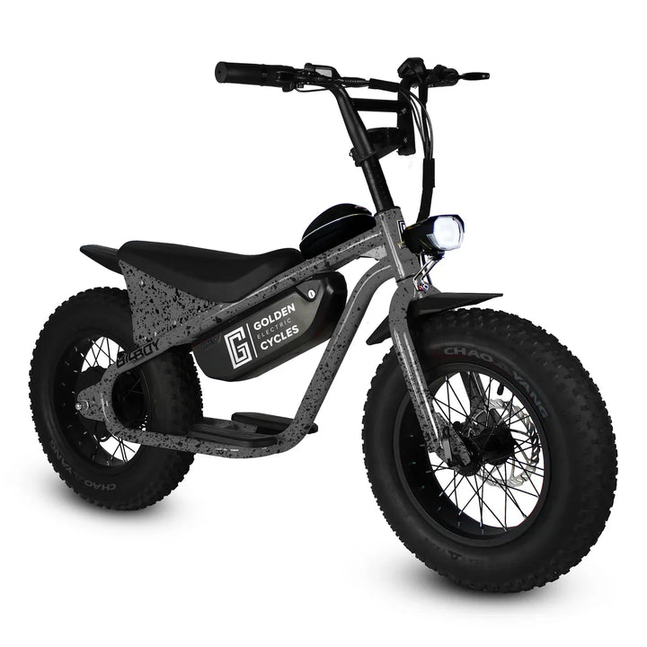 GOLDEN CYCLE Big Boy 350w Micro eBike 16x4 Fat Electric Mini Fat Tire eBike by Golden Cycles Electric Bike Super Shop