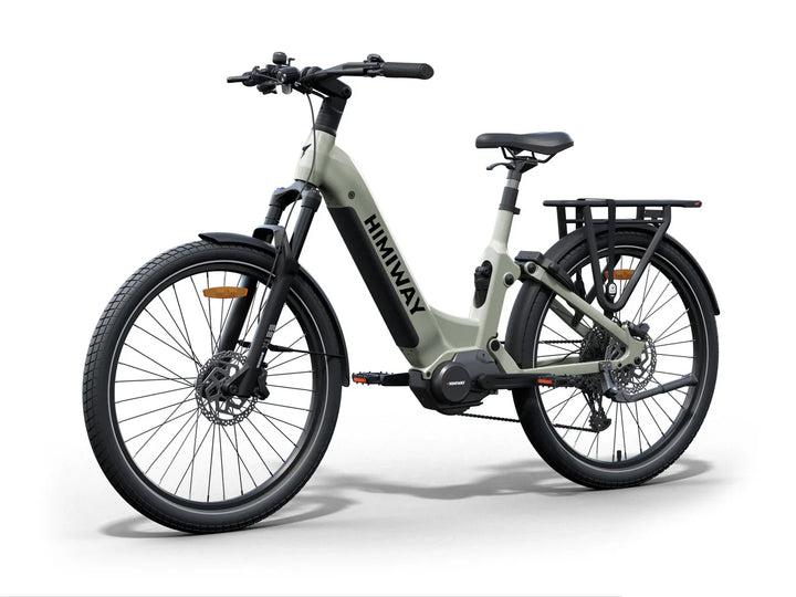  HIMIWAY A7 PRO 500 w Step Thru Ebike 27.5x2.4 Fat Electric Beach Cruiser eBike