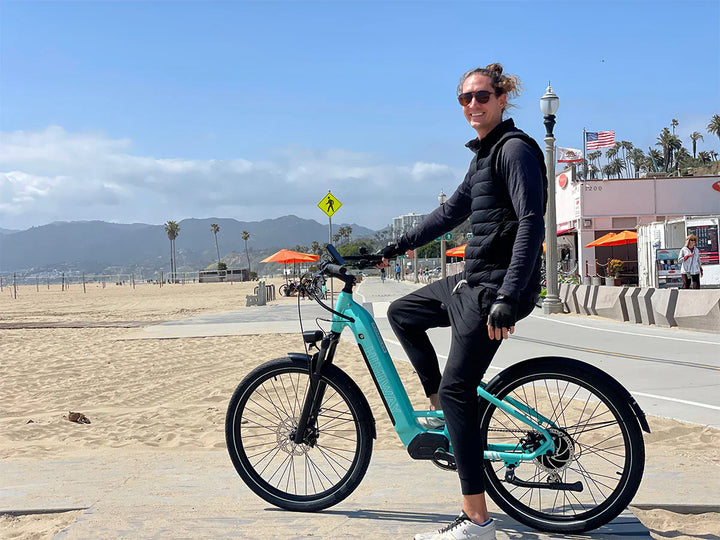  HIMIWAY Rambler 500 w Step Thru Ebike 27.5x2.4 Urban Electric Beach Cruiser eBike