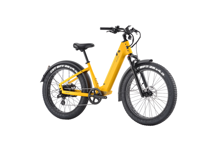  VELOTRIC Nomad 1 750w Step Thru eBike 26x4 Fat Fat Tire Electric Beach Cruiser eBike