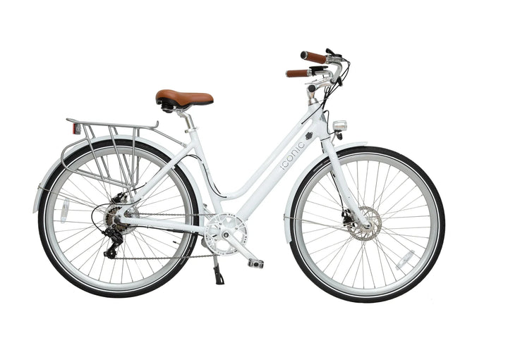 Default Title OB eBikes ICONIC Ultralight Step Thru 350 w Ready to Ride Step Thru Ebike 700x35C Electric Vintage eBike