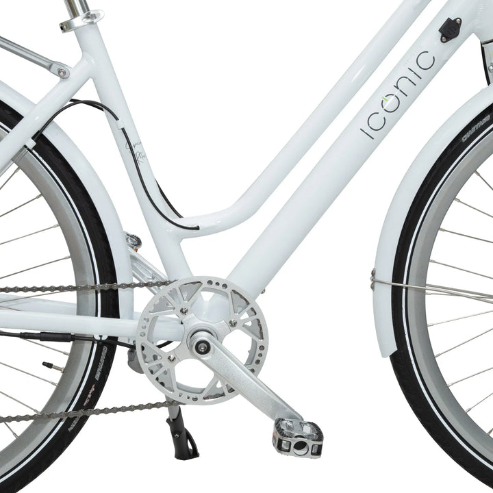  OB eBikes ICONIC Ultralight Step Thru 350 w Ready to Ride Step Thru Ebike 700x35C Electric Vintage eBike