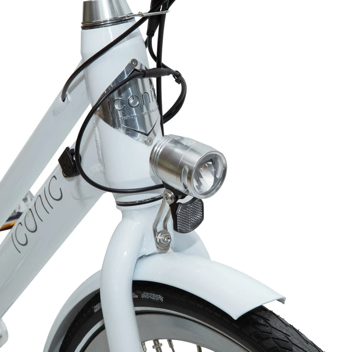  OB eBikes ICONIC Ultralight Step Thru 350 w Ready to Ride Step Thru Ebike 700x35C Electric Vintage eBike