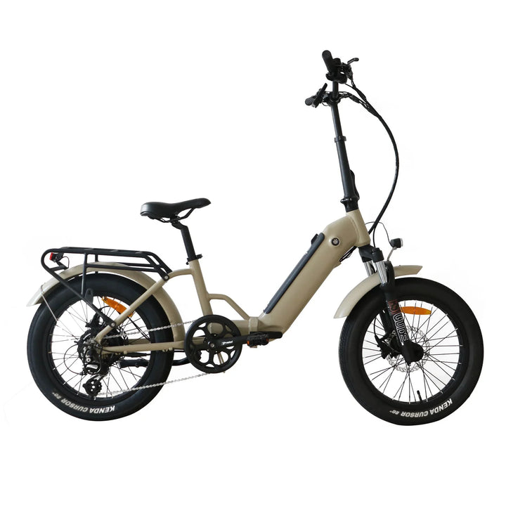  OB eBikes COASTAL CRUISER CC Folding 750 w Ready to Ride Step Thru Ebike 20x3 Electric Folding eBike