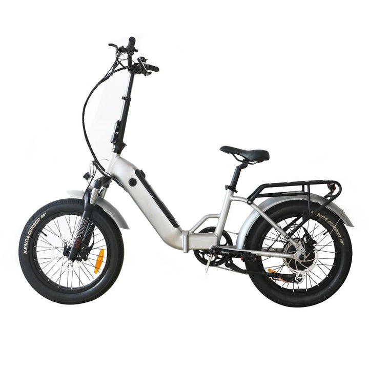  OB eBikes COASTAL CRUISER CC Folding 750 w Ready to Ride Step Thru Ebike 20x3 Electric Folding eBike