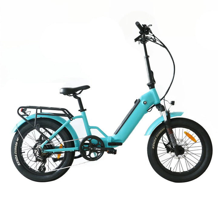  OB eBikes COASTAL CRUISER CC Folding 750 w Ready to Ride Step Thru Ebike 20x3 Electric Folding eBike