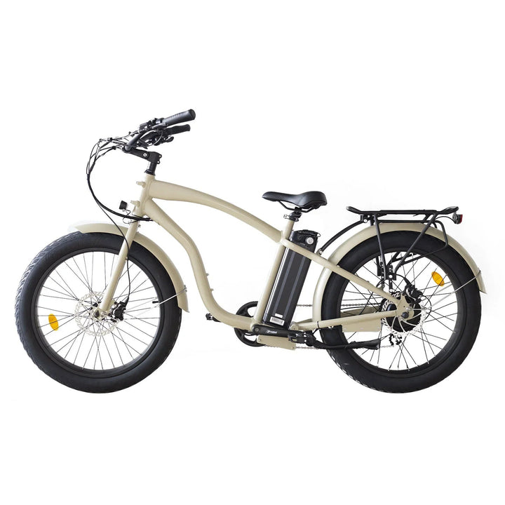 Big Bear eBikes COASTAL CRUISER 52V 24 Over 750 w Ready to Ride Step Over Ebike 24x3 Fat Tire Electric Beach Cruiser eBike by Coastal Cruiser - Electric Bike Super Shop