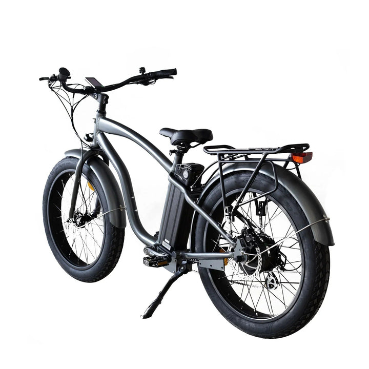 Big Bear eBikes COASTAL CRUISER 52V 24 Over 750 w Ready to Ride Step Over Ebike 24x3 Fat Tire Electric Beach Cruiser eBike by Coastal Cruiser - Electric Bike Super Shop