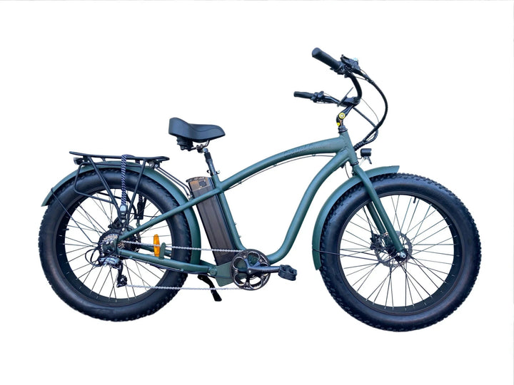 Big Bear eBikes COASTAL CRUISER 52V 26 Over 750 w Ready to Ride Step Over Ebike 26x4 Fat Tire Electric Beach Cruiser eBike by Coastal Cruiser - Electric Bike Super Shop