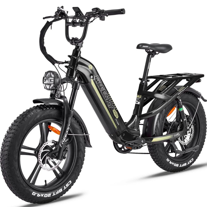 Big Bear eBikes FREESKY Rocky 750 w Ready to Ride Step Thru Ebike 20x4 Electric Cargo eBike - Cargo eBike - eBike Super Shop