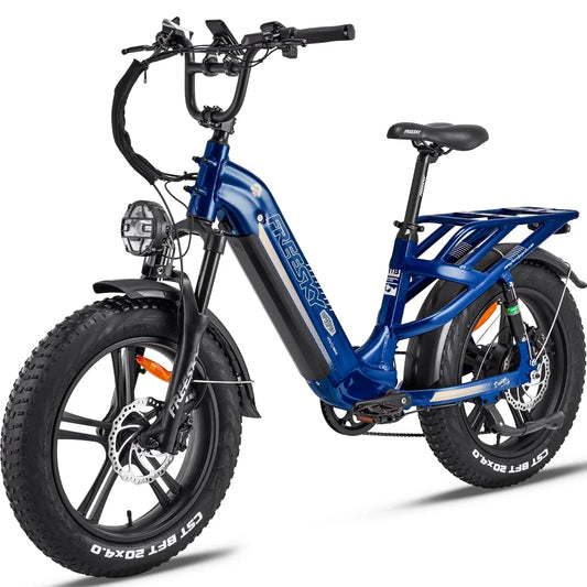 Big Bear eBikes FREESKY Rocky 750 w Ready to Ride Step Thru Ebike 20x4 Electric Cargo eBike - Cargo eBike - eBike Super Shop