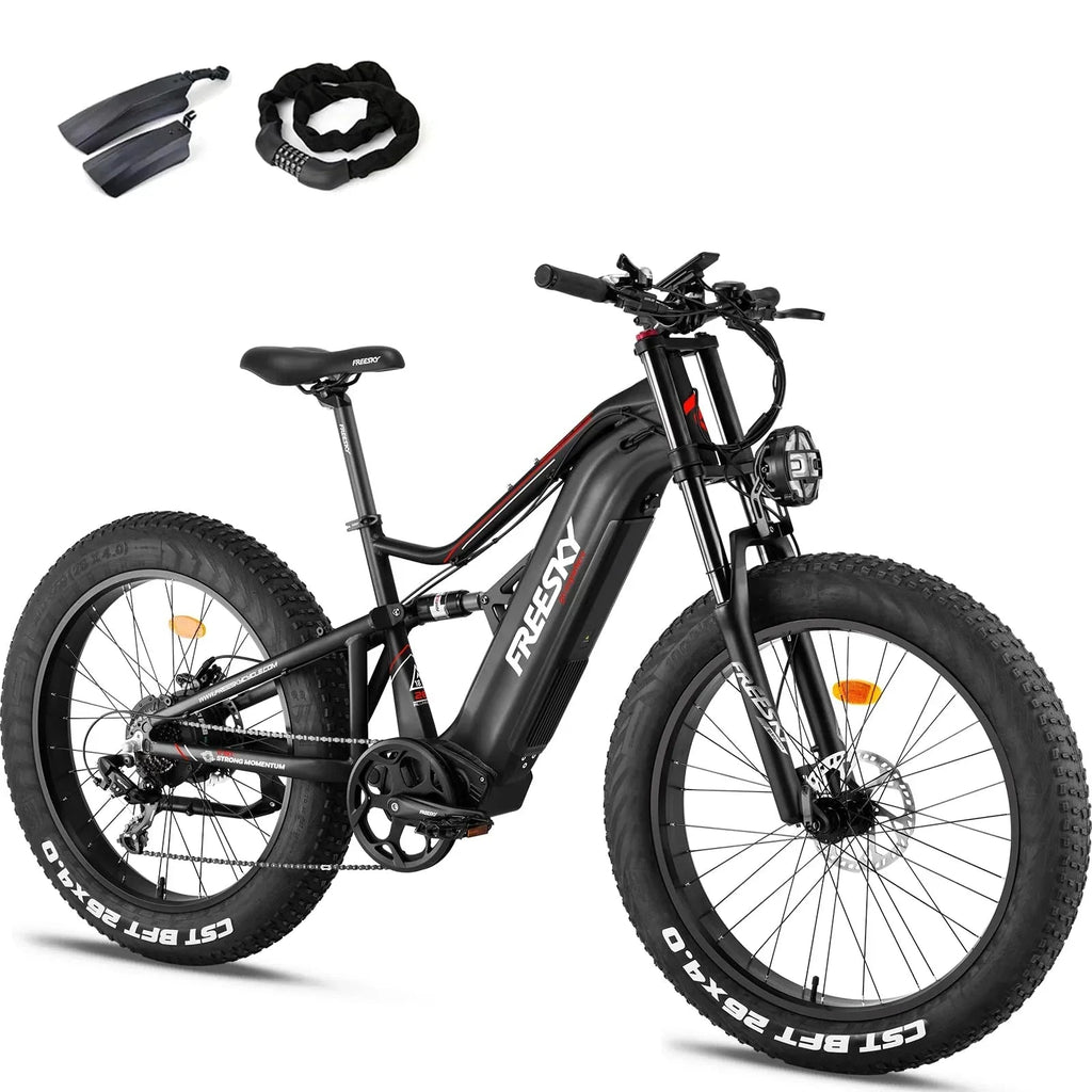 Big Bear eBikes FREESKY Swifthorse X - 6e 1000 w Ready to Ride Mountain Ebike 4 Electric Fat Tire Mountain eBike by Freesky - Electric Bike Super Shop