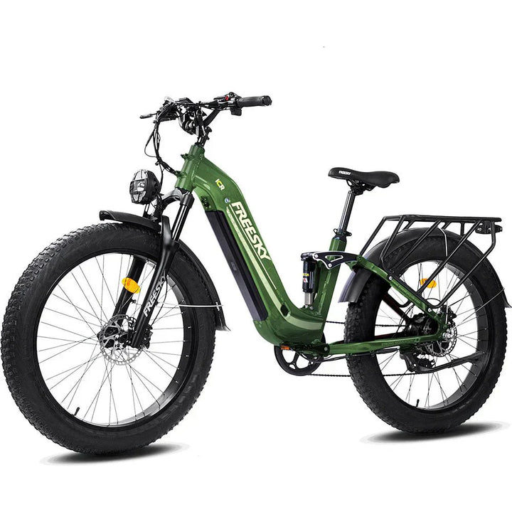 Big Bear eBikes FREESKY Wildcat Pro A - 340 1000 w Ready to Ride Step Thru Ebike 4 Electric Fat Tire Mountain eBike - Mountain eBike - eBike Super Shop