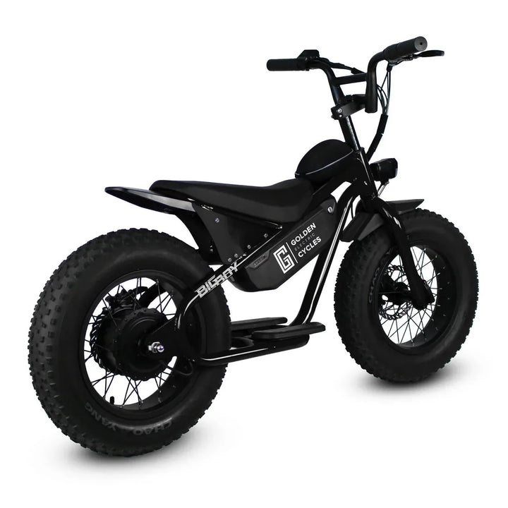 Big Bear eBikes GOLDEN CYCLE Big Boy 350w Ready to Ride Micro Ebike 16x4 Electric Mini Fat Tire eBike - Mini eBike - eBike Super Shop