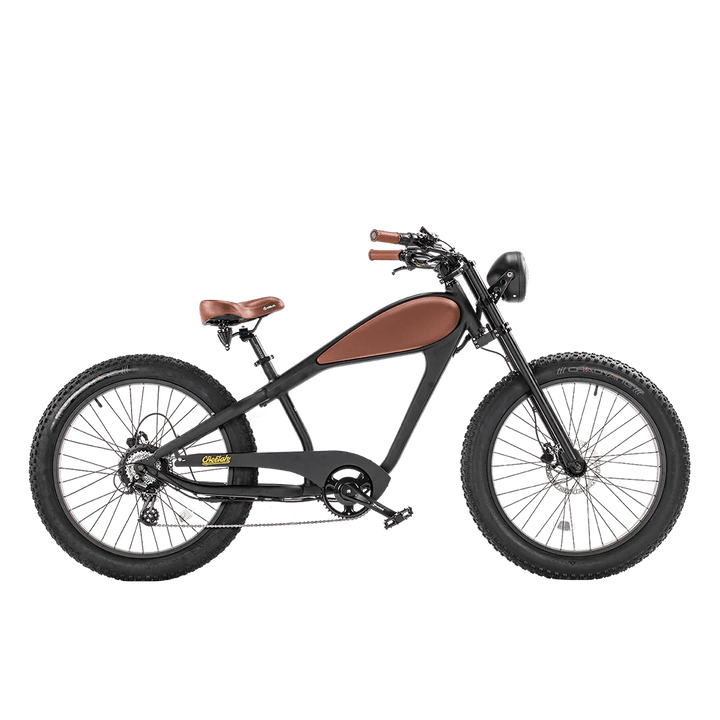 Big Bear eBikes REVI Cheetah 750 w Ready to Ride Step Over Ebike 26x4 Electric Vintage eBike by Revi - Electric Bike Super Shop