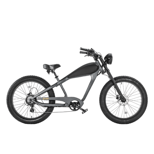 Big Bear eBikes REVI Cheetah 750 w Ready to Ride Step Over Ebike 26x4 Electric Vintage eBike by Revi - Electric Bike Super Shop