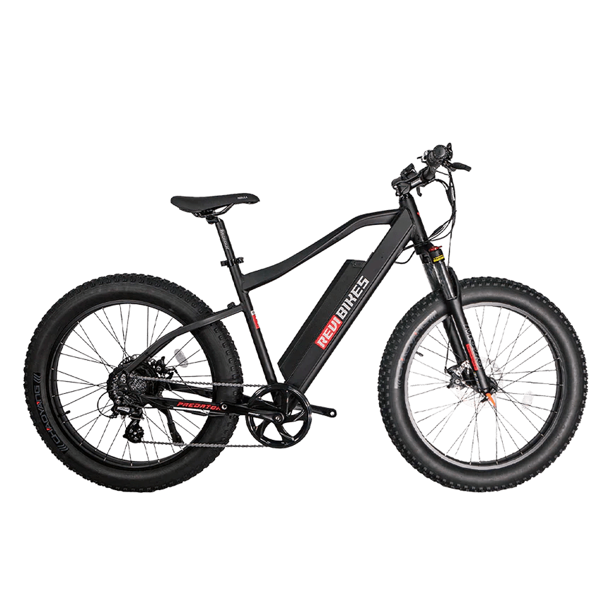 Big Bear eBikes REVI Predator 750 w Ready to Ride Step Over Ebike 26x4 Electric Fat Tire Mountain eBike by Revi - Electric Bike Super Shop