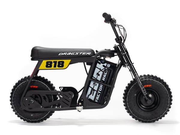 Black EBOX Dragster 2000 w Micro Ebike 16x4 Fat Tire Electric Micro eBike