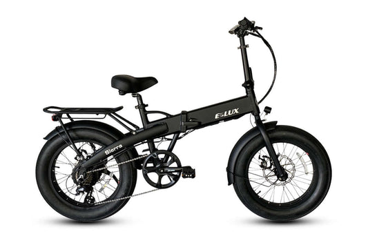 ELUX Sierra 500 w Folding eBike 20x4 Fat Electric Folding eBike