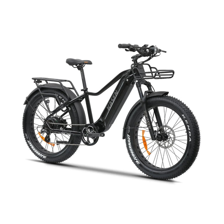 Blue KASEN Ranger 2.0 750 w Step Over Ebike 26x4 Fat Fat Tire Electric Beach Cruiser eBike