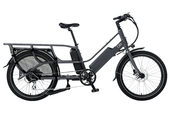 BLIX Packa Genie Electric Cargo eBike - Step Thru 750 w Cargo eBike - Cargo eBike - BLIX|GRAY|2888 eBike Super Shop