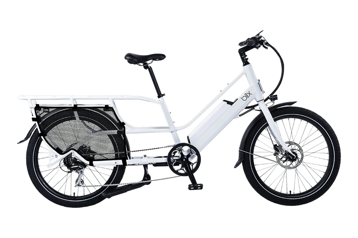 BLIX Packa Genie Electric Cargo eBike - Step Thru 750 w Cargo eBike - Cargo eBike - BLIX|WHITE|2886 eBike Super Shop